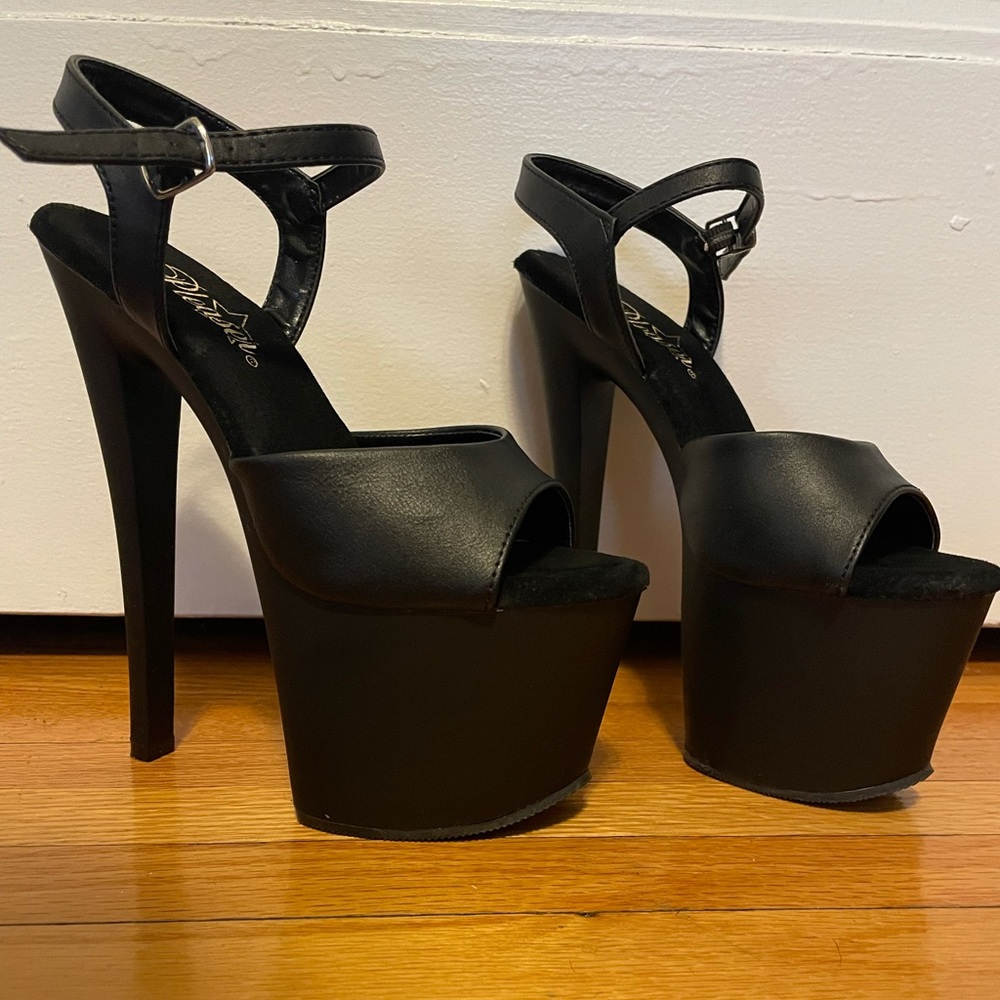 Matte leather pleasers